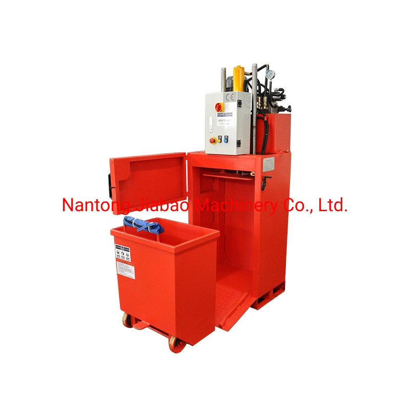 Jewel Brand Vertical Hydraulic Hospital Vessel Garbage Press Baler for Hotel Rubbish/Kitchen Waste/Waste Trash/Hotel Garbage/Household Garbage/Ship Garbage