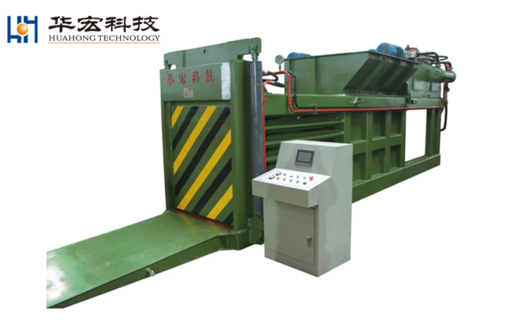 Hua Hong Hpm-315 Semi-Automatic Horizontal Non-Metal Baler with Reliable Performance