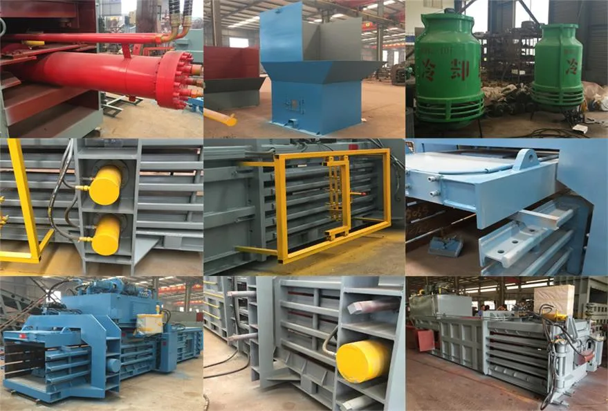 Hellobaler Scraps Horizontal Automatic Baler