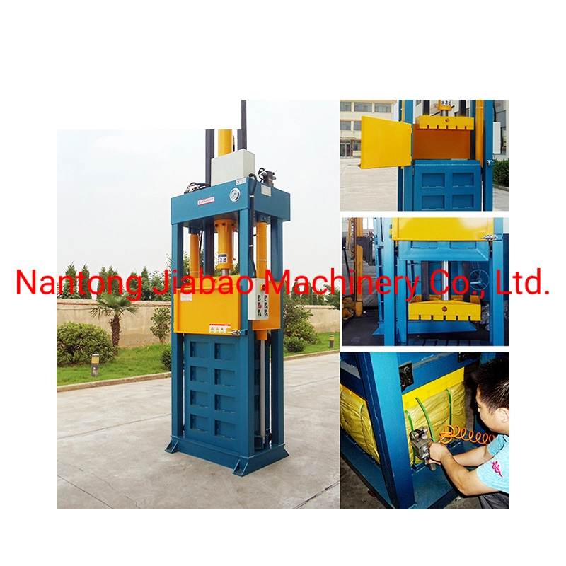 Jewel Baler Machine for Used Clothing/Baling Press Machine/Used Clothes and Textile Compress Baler Machine