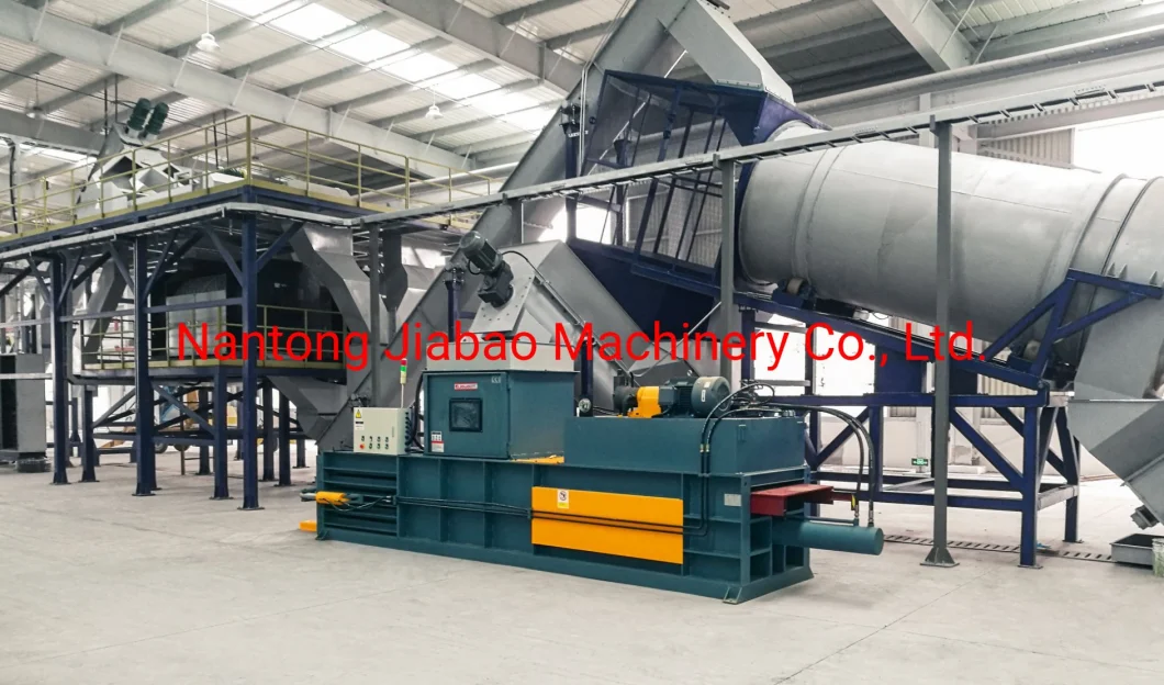 Jewel Brand Factory Supply Semi Automatic Horizontal Hydraulic Baler for Waste Paper/Paper Fiber/Cardboard