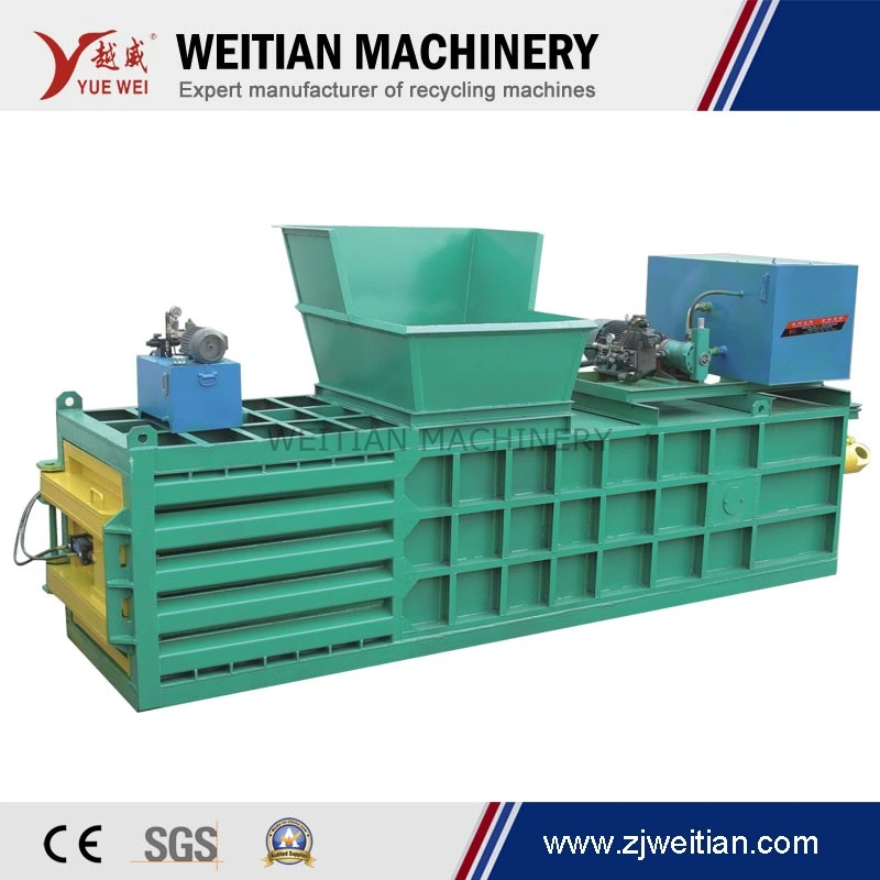 Automatic Horizontal Waste Plastic Drink Water Bottles Paper Board Carton Box Baler