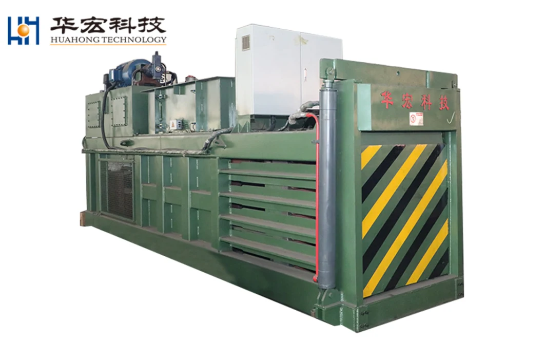 Hua Hong Hpm-315 Semi-Automatic Horizontal Non-Metal Baler