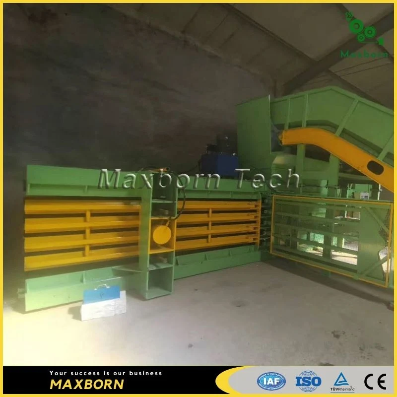 China Top Quality Full Automatic Dual RAM Horizontal Hydraulic Waste Paper Baling Machine/ Hydraulic Baler for Cardboard Carton Plastic and Straw