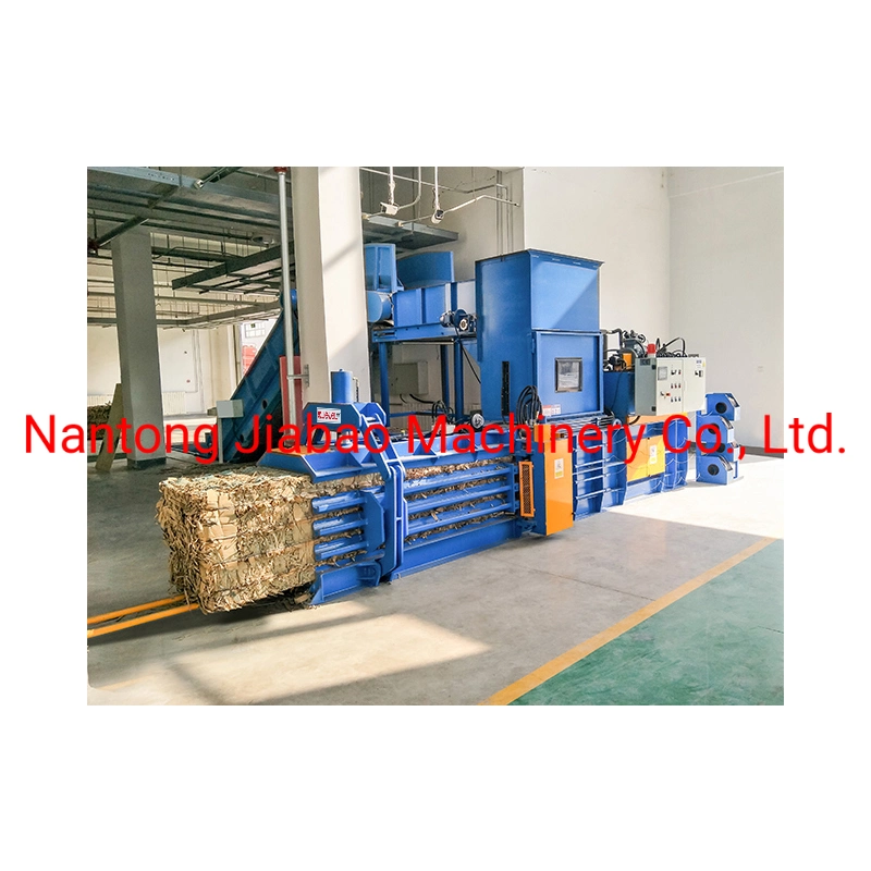 Hydraulic Waste Paper Baler Machine/Hydraulic Pet Bottle Recycling Machine/Horizontal Hydraulic Packing Machine for Pressing Cardboard