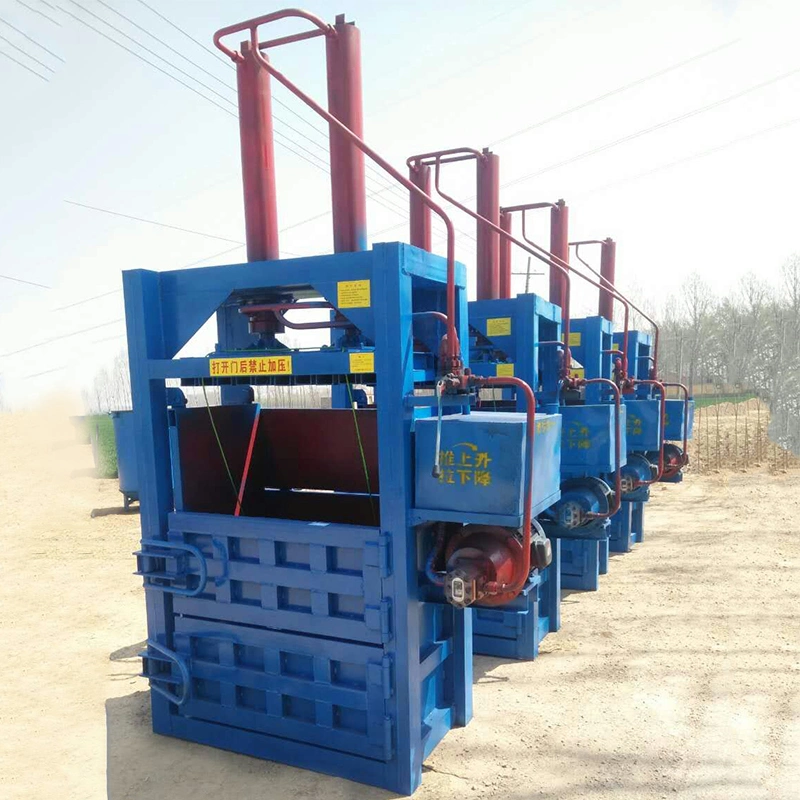 Textile Compactor Hydraulic Press Baler Machine