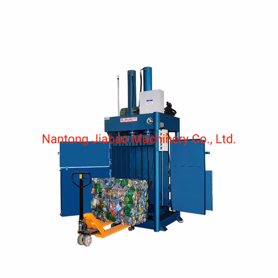 Полуавтоматический гидравлический пресс-подборщик промышленных отходов для металла/бумаги/картона/пластика/бутылок/шин/одежды